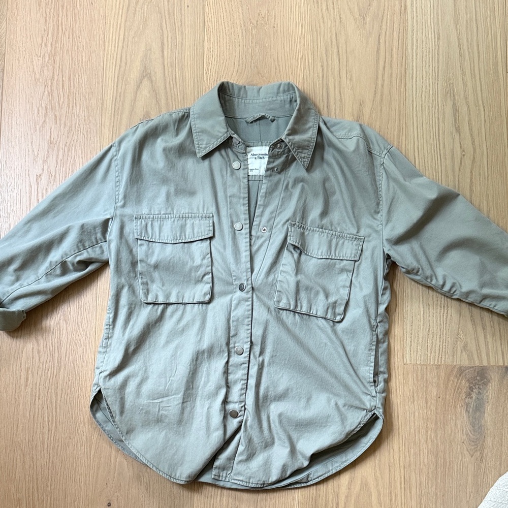 Abercrombie & Fitch Olive Shirt